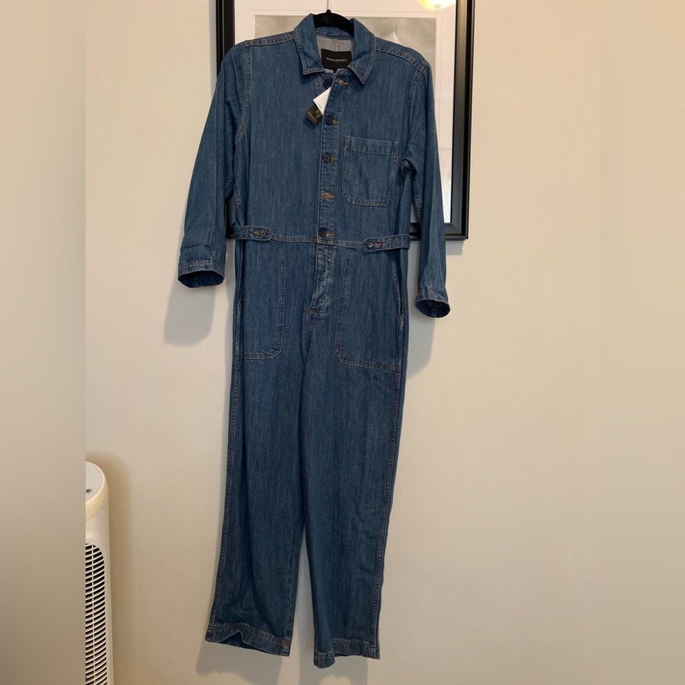 Banana Republic denim jumpsuit